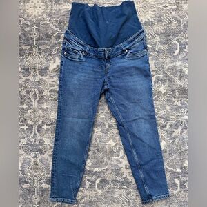 H&M MAMA Maternity Straight Leg Jeans - Size M